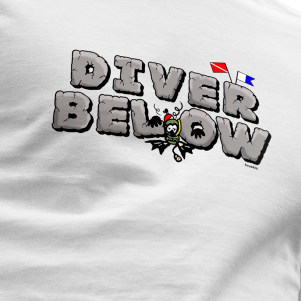 Kruskis Camiseta De Manga Curta Diver Below - Imagem 2