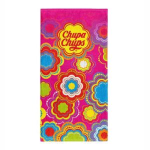 Otso Toalha Chupa Chups Floral Pink