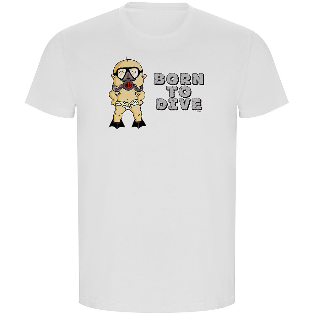 Kruskis Camiseta De Manga Curta ECO Born To Dive