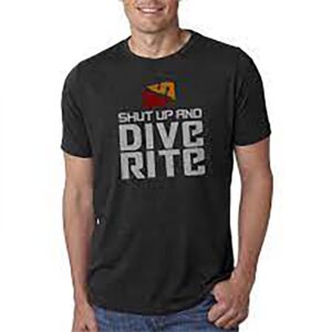 Dive rite Camiseta Shut Up And Dive Rite