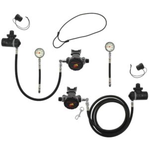 Dive rite Kit Regulador XT1/XT2 Sidemount RL DIN BAR