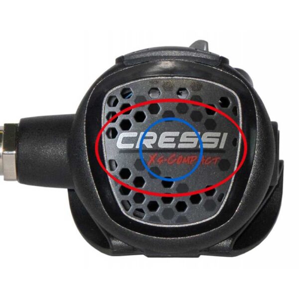 Cressi Conjunto Regulador XS Compact MC9 DIN 300 - Imagem 4