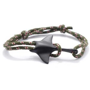 Scuba gifts Bracelete Marinho Manta Ray Paracord