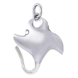 Dive silver Manta Little Pendant