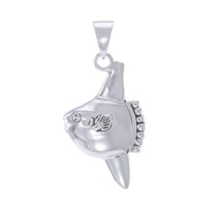Dive silver Mola Mola Pendant