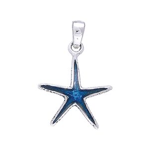 Dive silver Starfish Pendant