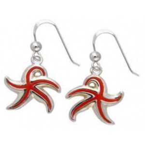 Dive silver Brincos De Estrela Coral