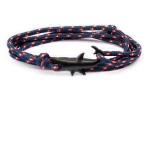 Scuba gifts Tubarão Pulseira De Cordão De Marinheiro Paracord