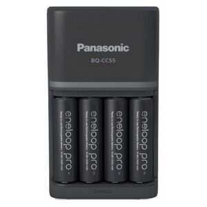 Eneloop Carregador De Baterias BQ-CC55/+4AA