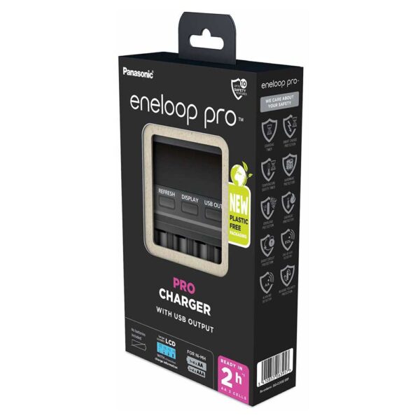 Eneloop Carregador De Baterias BQ-CC65 ERP - Imagem 2