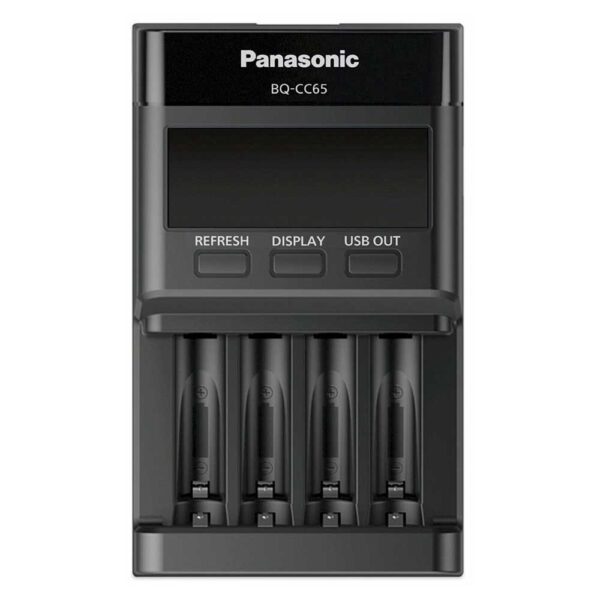 Eneloop Carregador De Baterias BQ-CC65 ERP