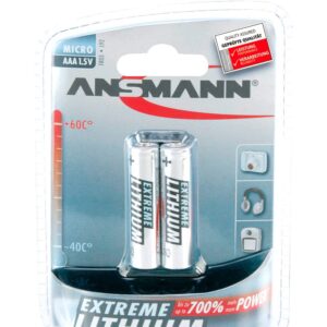 Ansmann 1x2 Micro AAA LR 03 Extreme Micro AAA LR 03 Extreme Baterias