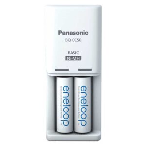 Eneloop BW-CC 50/+2AA Baterias Carregador