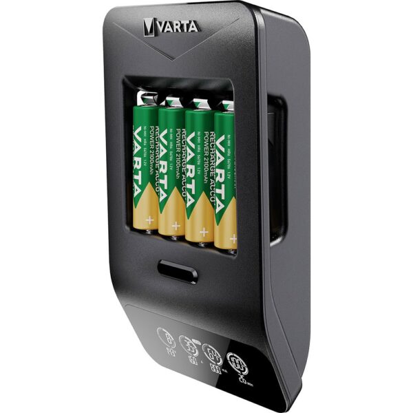 Varta Carregador LCD Inteligente Com 4 2100mAh AA 2100mAh AA - Imagem 6