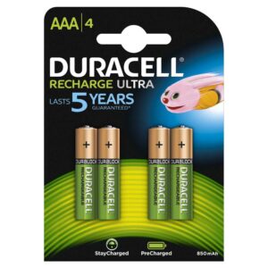 Duracell Recarregável A AA Duralock 800 4 Unidades