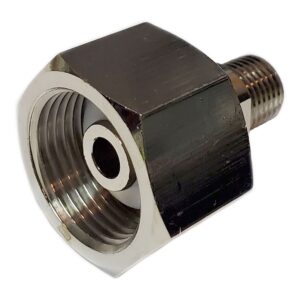 Metalsub Oxygen Special Adapter DIN 477-1 Nr.9 G3/4´´ To 1/4´´ BSP Male