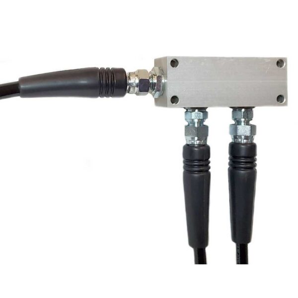 Metalsub Manifold Block Bauer Inlet G 1/4´´ 2 Outlets