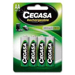 Cegasa Pilhas AA Recarregáveis 1x4