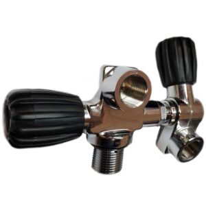 Metalsub Modular Tank Valve 2 Outlets M25 300 Bar