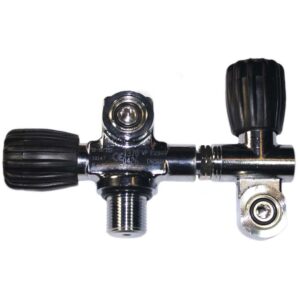 Metalsub Modular Tank Valve 2 Outlets M25 232 Bar