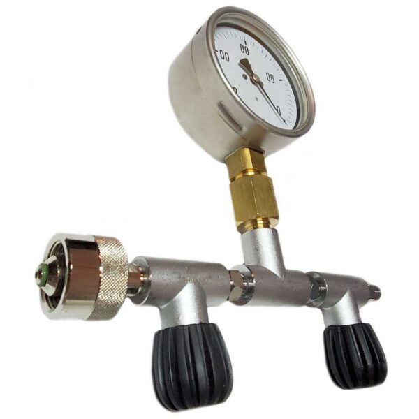 Metalsub Equalizador De Oxigênio Conector Para DIN NEVOC W30x2 200/300 Com Fluxo Ao Controle - Imagem 2