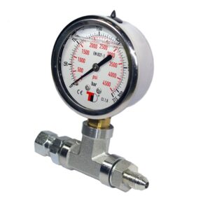 Metalsub Medidor De Pressão De Glicerina Output Coltri 315 Bar