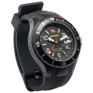 Cressi Relógio Traveller Dual Time Gold