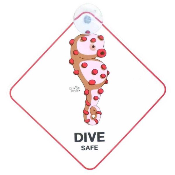 Dive inspire Chaveiro Pigmeu Seahorse Becky