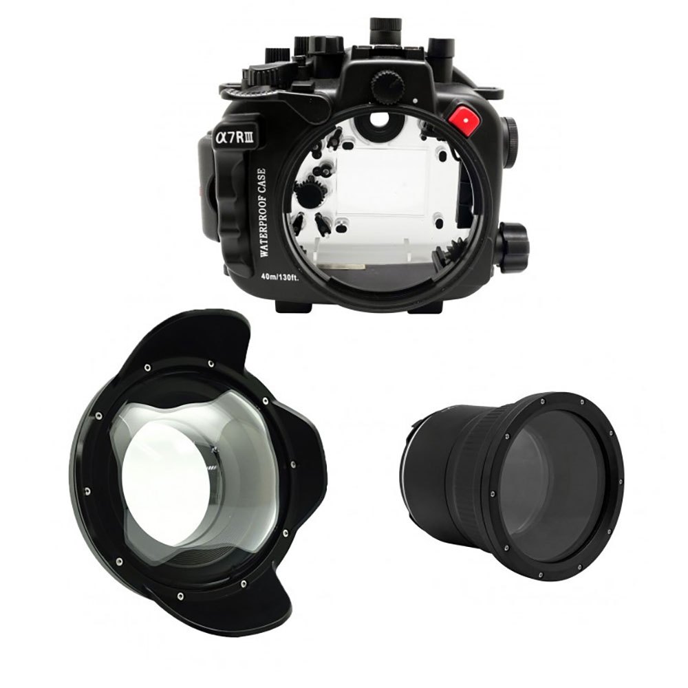 Sea frogs Habitação Para UMA Sony 7III. A7RIII Com Plano Porta E Seco Cúpula 8 - Imagem 4