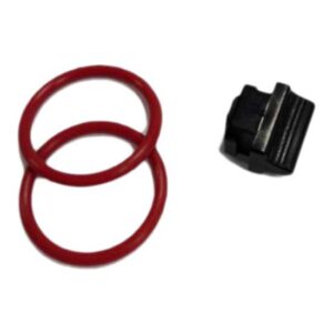 Omer O Rings E Boton Shiny Set