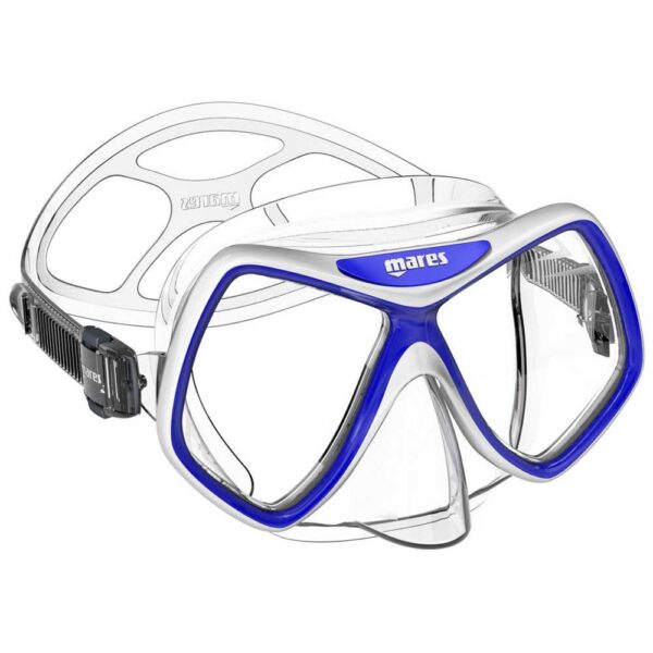 Mares aquazone Máscara De Snorkeling Carton Box Ridley