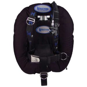 Halcyon Evoluir 40 Cinch Quick-Adjust AL Placa Traseira Cinch Quick-Adjust Arnês BCD