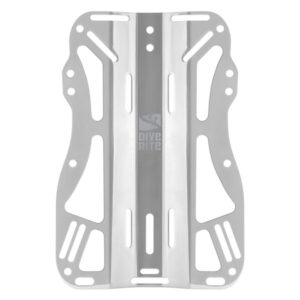 Dive rite Luz De Aço Inoxidável Backplate XT Lite