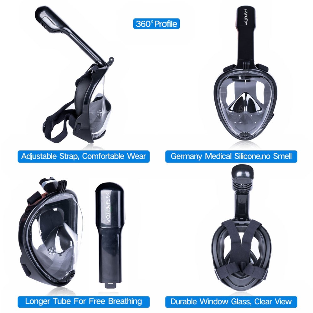 Spetton Máscara De Snorkel Aquaneos Basic - Imagem 4