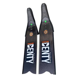 Denty Barbatanas De Carbono Macio Black Mamba V2