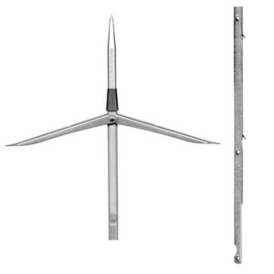 Sigalsub Tahitian Spearshaft Sharkfin Double Barb with Cone 7.5 mm