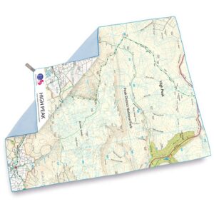 Lifeventure SoftFibre Ordnance Survey Map Towel