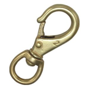 Metalsub Swivel Brass Snap Hook 90 mm
