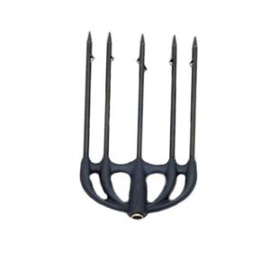 Sigalsub Nylon Heavy Trident with 5 Round Drills Black
