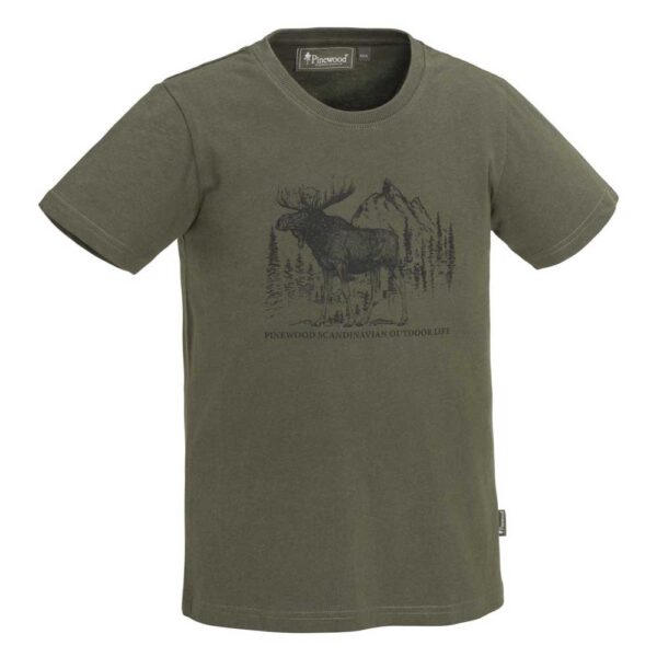 Pinewood Camiseta De Manga Curta Moose - Imagem 2