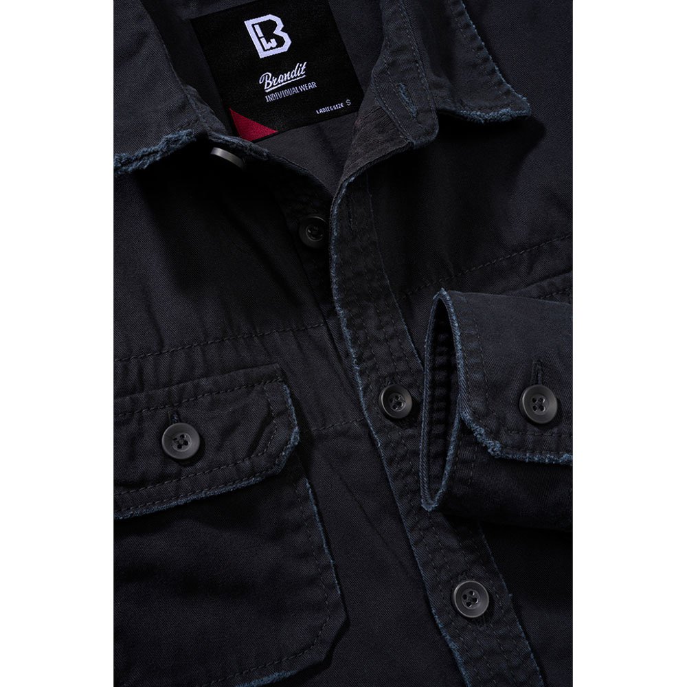 Brandit Camisa Manga Comprida Vintage - Imagem 3