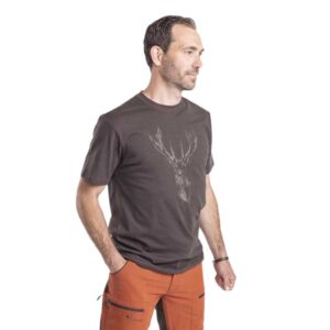 Pinewood Camiseta De Manga Curta Red Deer