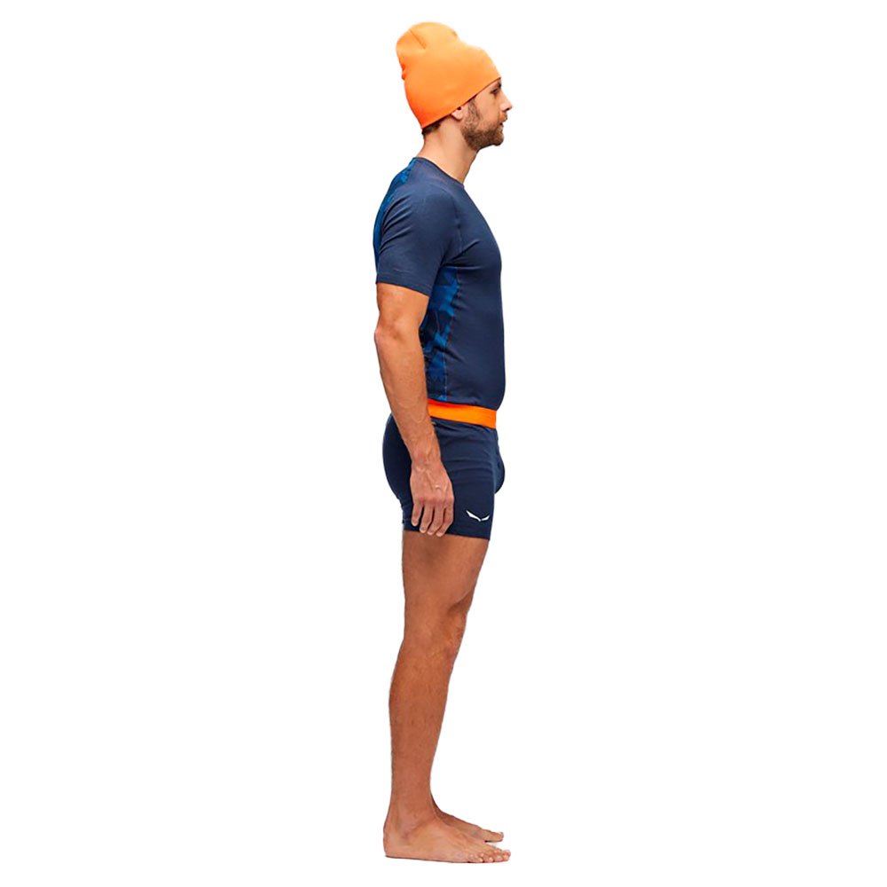 Salewa Camisola Interior Manga Curta Cristallo Warm Alpine Merino Responsive - Imagem 3