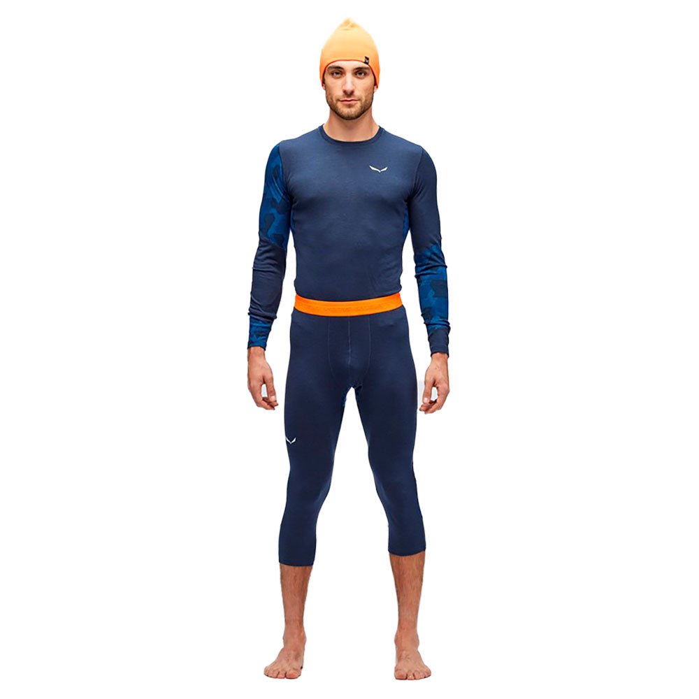 Salewa Camisola Interior Manga Comprida Cristallo Warm Alpine Merino Responsive - Imagem 3