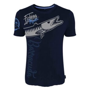 Hotspot design Camiseta De Manga Curta Fishing Mania Barracuda