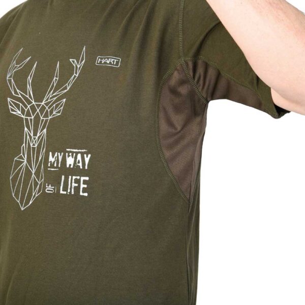 Hart hunting Camiseta De Manga Curta Branded Wildpig - Imagem 3