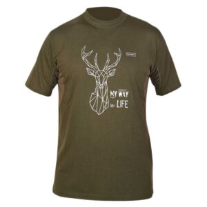 Hart hunting Camiseta De Manga Curta Branded Wildpig