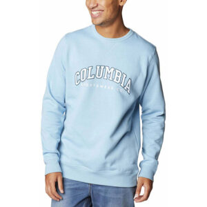 Columbia Moletom de lã com Logotipo Crew