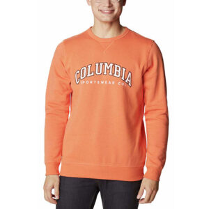 Columbia Moletom de lã com Logotipo Crew