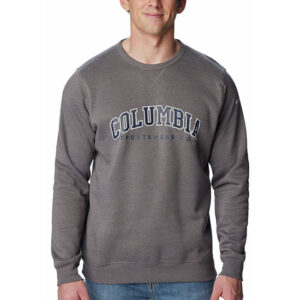 Columbia Moletom de lã com Logotipo Crew